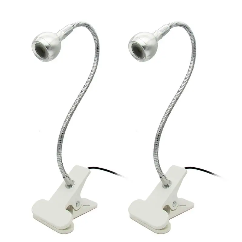 Горячая Распродажа USB Перезаряжаемый зажим светодиодный светильник для чтения