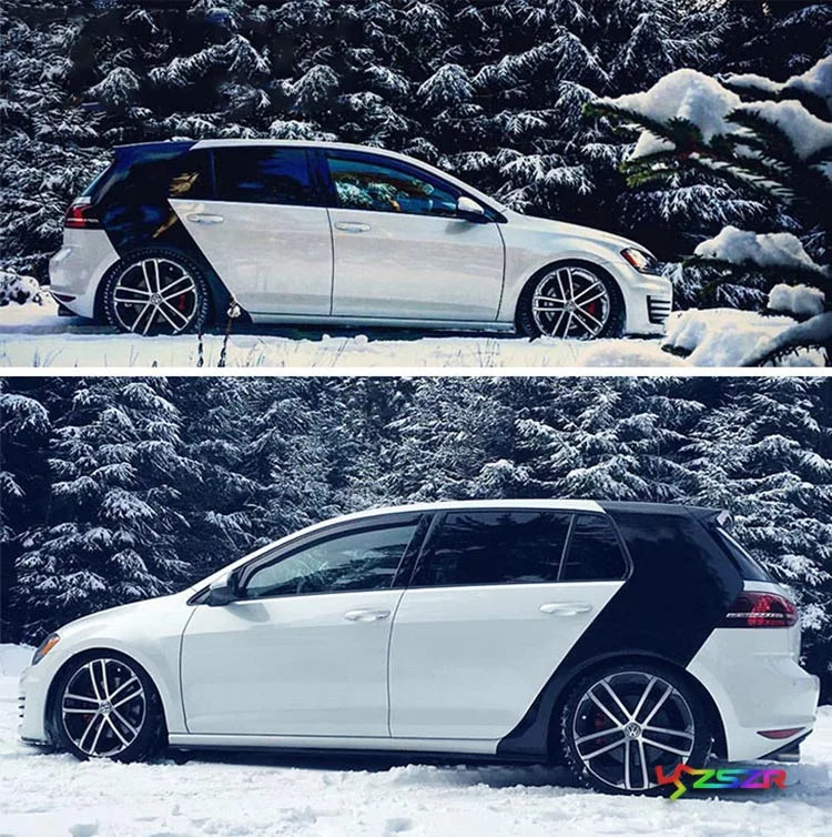 Крутая наклейка с наклейки со словами для Wolkwagen Golf Z2CA428 - Название цвета: Black