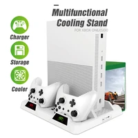 oivo dual controller charging dock station for xbox one cooling vertical stand games storage charger for xbox onesx console