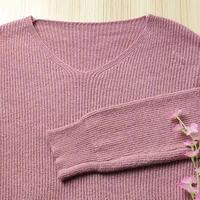Basic O-neck Knitted Jumpers for Women Sweater Casual Loose Long Sleeve Winter Sweater Female Pullovers Streetwear