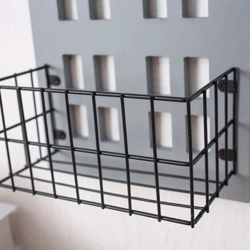 Wood Wall Mounted Key Holder Mail Letter Storage Rack Organizer Decorative for Entryway Kitchen Office | Дом и сад