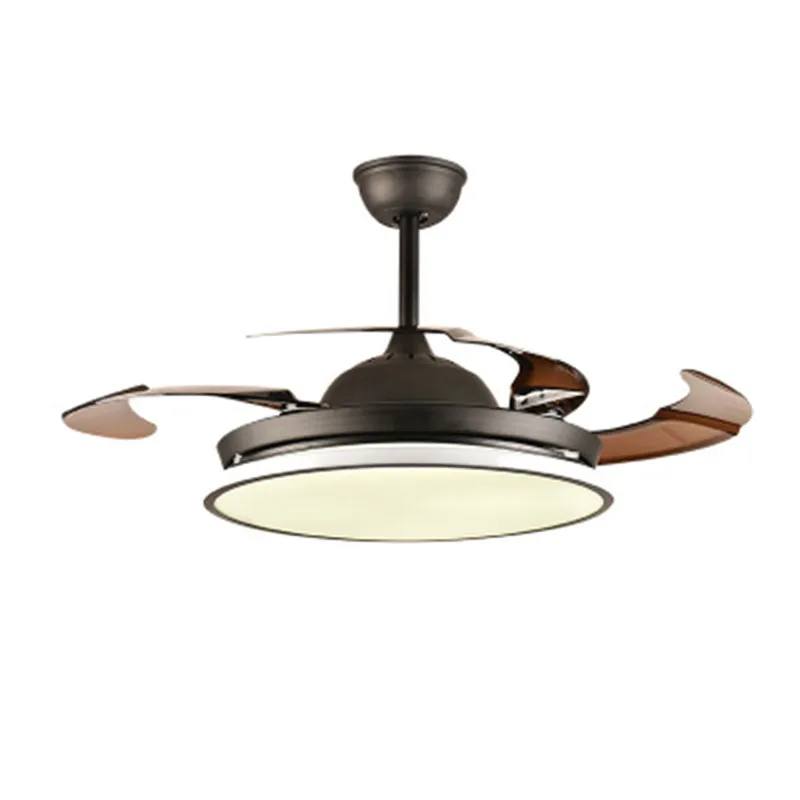 Невидимый вентилятор 36/42 дюйма светодиодный светильник для ресторана гостиной