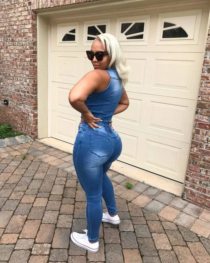 Женский комбинезон с дырками KALENMOS размера плюс сексуальный Облегающий для