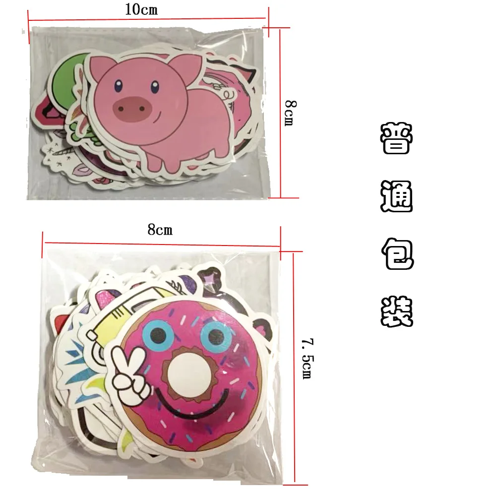 Стикеры для ноутбука багажа 35 шт. | Игрушки и хобби