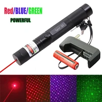 532nm high power green laser 303 pointer indicator ultra long radiation distance laser pointer 18650 battery charger combination