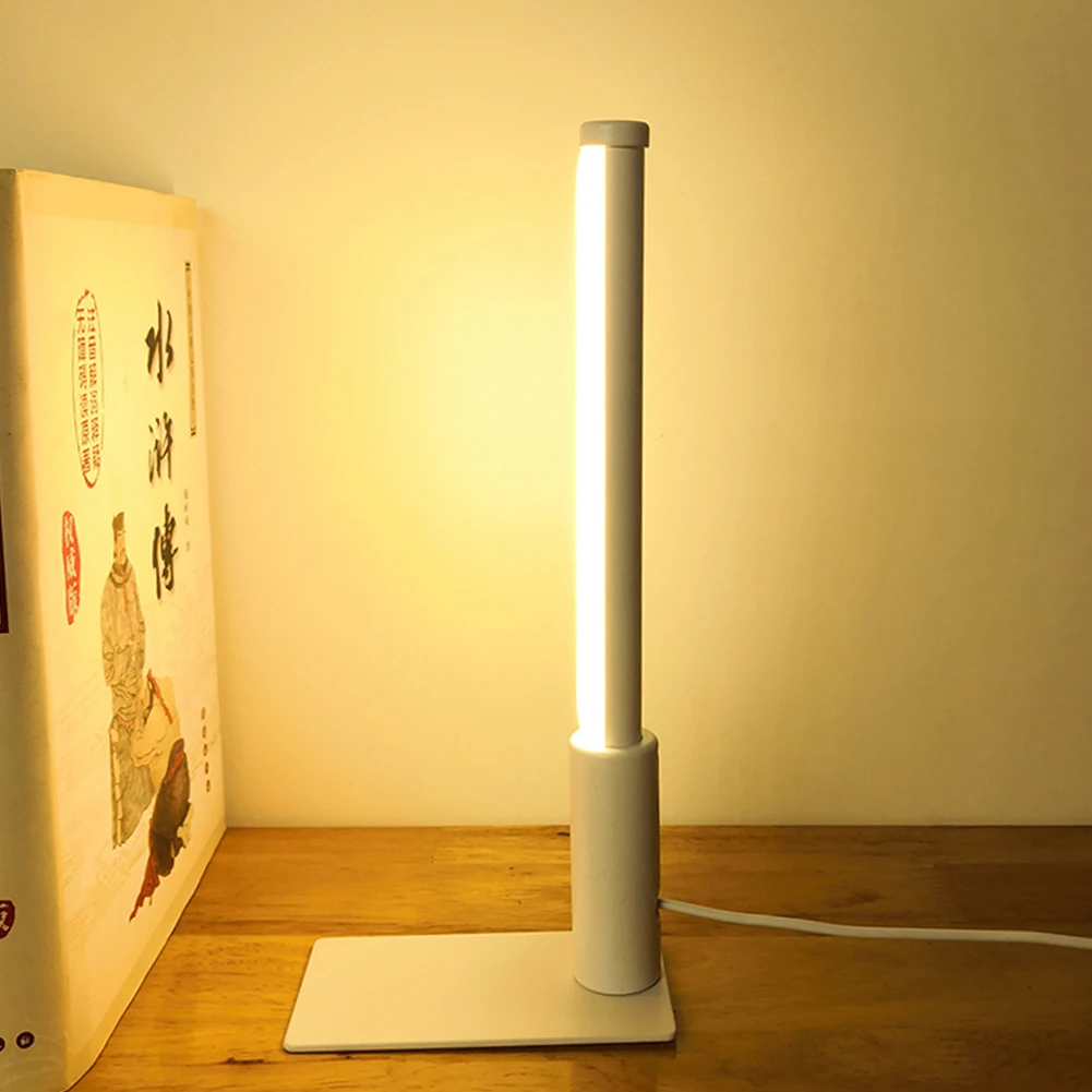 

Home For Bedroom Small Bedside Living Room With USB Port Table Lamp Desk Decor Modern Hotel Adjustable Brightness Night Reading