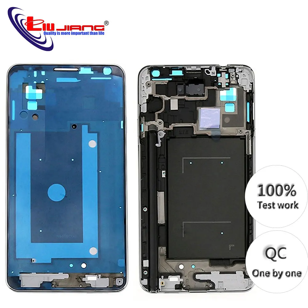 Оригинальная средняя рамка для Samsung Note 3 N900 N900S N9005 запасная ремонтная деталь 3|middle