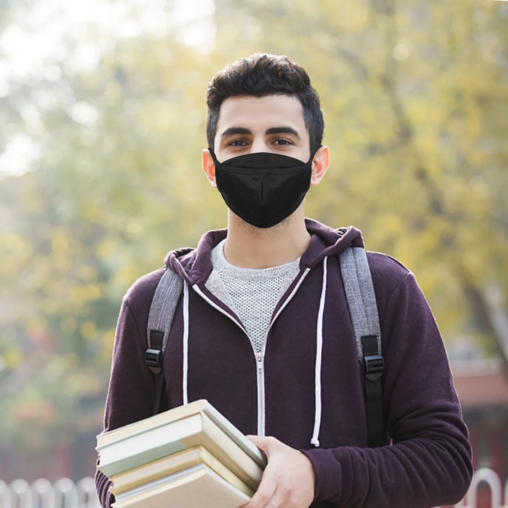 2 шт Многоразовые моющиеся маски для лица от пыли мужчин женщин унисекс защитные