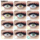 1 пара (2 шт.), контактные линзы для глаз натурального цвета