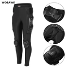 Мотоциклетные брюки WOSAWE, защитные штаны для мотоциклов, дышащие штаны для роликовых коньков, штаны для защиты бедер, ягодиц, спортивные штаны