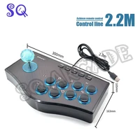 3 in 1 usb wired game controller arcade fighting joystick stick for ps3 computer pc gamepad engineering design gaming console