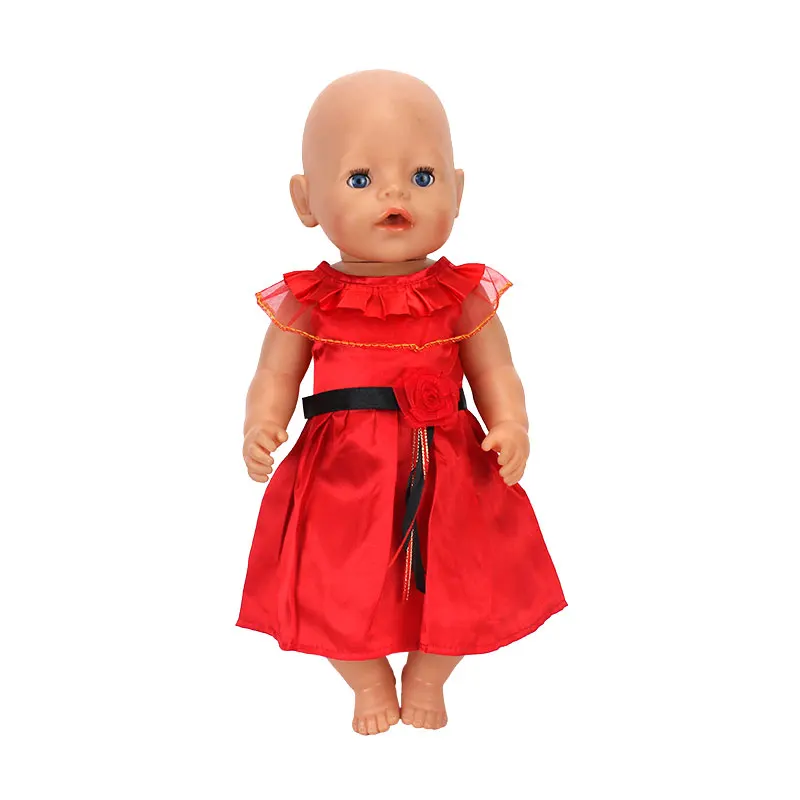 a11 Модное платье подходит для 43 см Zapf Baby Reborn Doll 17 дюймов кукольная одежда - Цвет: a11