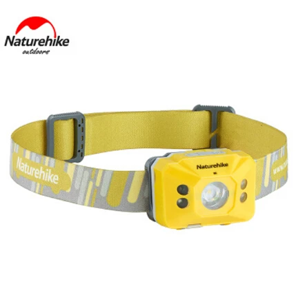 Naturehike открытый светодиодный фонарь Koplamp портативный налобный фонарь 4 режима индукционный переключатель Сверхлегкий Водонепроницаемый Кемпинг Бег Туризм использует - Цвет: 02
