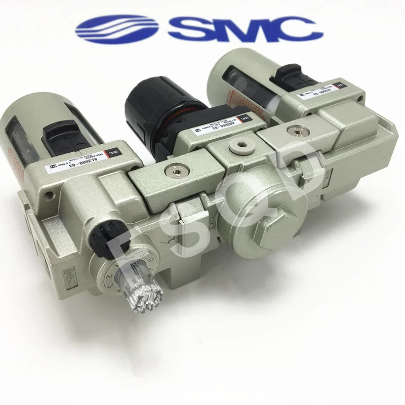SMC AC3000-03 воздушный фильтр давления Регулятор комбинации AF3000+ AR3000+ AL3000 источник обработки AC серии