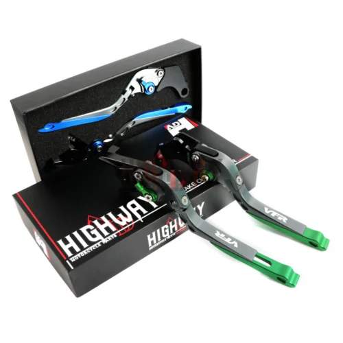 Алюминиевый Рычаг тормозной ручки CNC выдвижной складной Регулируемый рычаг