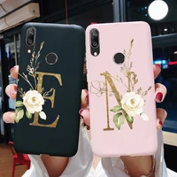 For Huawei Prime Pro 2019 Case Cute Letters Soft Slim Silicone Phone Back Cover Cases For Huawei 2019 DUB-LX1 Case