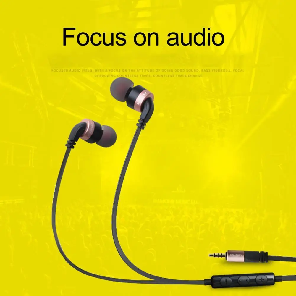 

Наушники-вкладыши Awei ES-30TY вакуумные наушники, наушники-вкладыши устойчивый черный провод Управление игровая гарнитура для компьютера