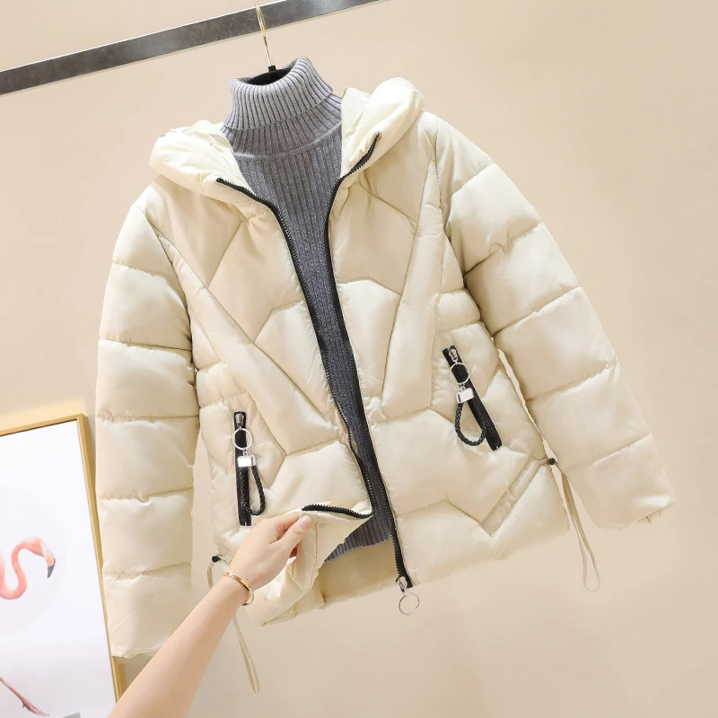 6XL, зимняя куртка, Женская парка, пальто, пуховик, хлопок, осень, Женская теплая одежда, верхняя одежда, с капюшоном, стеганая, 5XL, большой размер, плюс, короткая