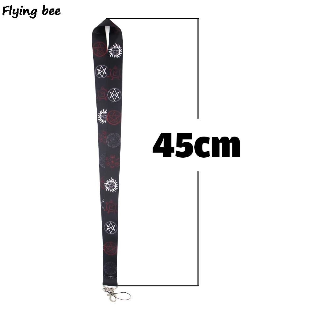 Flyingbee супернатуральный крутой ремешок для ключей держатель женский Талрепы ID