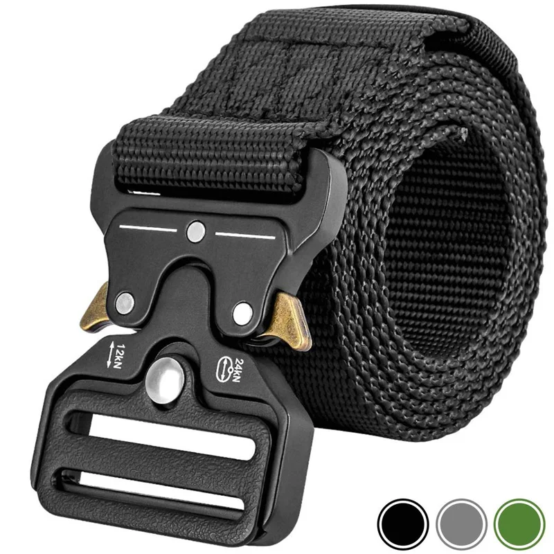 Тактический ремень Военный Открытый армейский тренировочный высокого качества