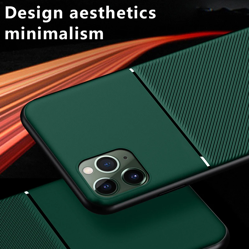 Роскошный силиконовый автомобильный магнитный держатель для телефона iPhone 11 Pro XS