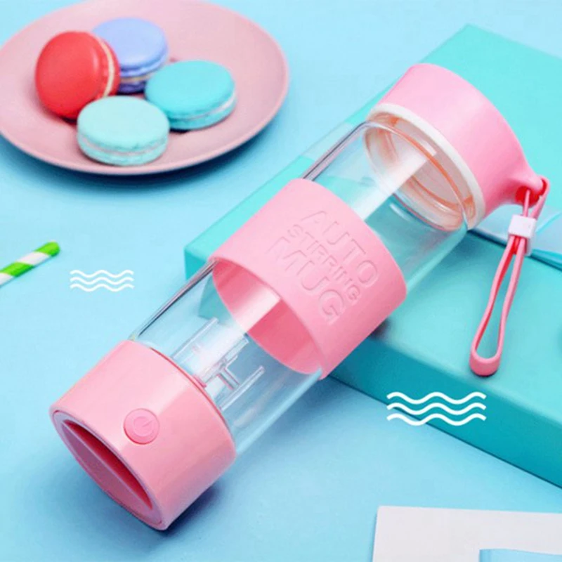 400 мл новая стеклянная ленивый автоматический смешивая чашка креативный подарок