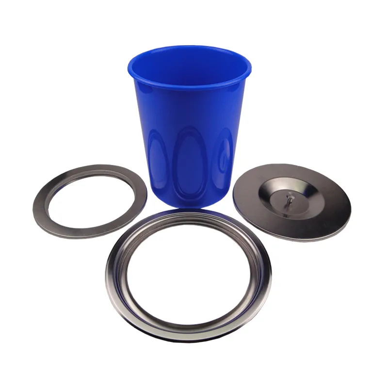 

8L Tainless Steel Trash Can Flush Recessed Built-in Dustbin Trash Bin Eco-Friendly Invisible Bin For Kitchen Bar Rubbish Bins