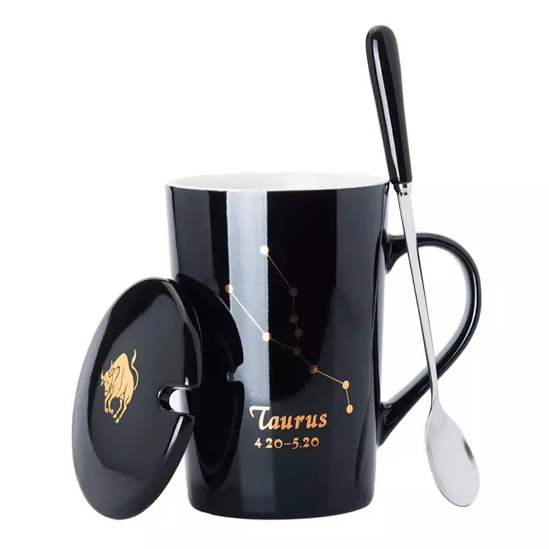 Новая Домашняя кружка с 12 созвездиями креативная парная для воды домашняя питья