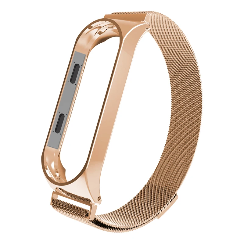 JKER ремешок для Xiaomi mi Band 3 mi Band 4 ремешок для Xiaomi mi band 3 браслет для Xiaomi mi группа 4 магнит металл из нержавеющей стали