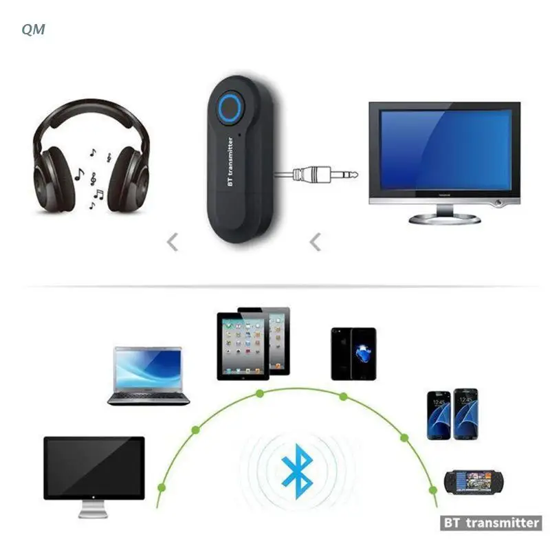 Беспроводной Bluetooth 4 0 передатчик 13 МФ A2DP RCA на 3 5 мм AUX USB-концентратор | Автомобили и