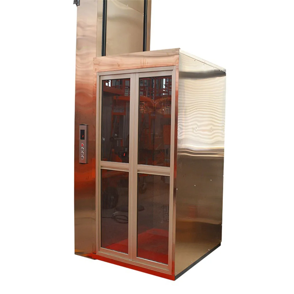 

Qiyun CE ISO Approved Good Quality 300 Kg Load Capacity 5M Home Passenger Elevator Lift for Indoor Use