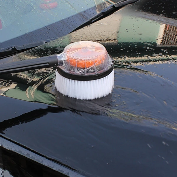 

Car Rotating Round High Pressure Water-Gun Cleaning Car Wash Brush For Karcher