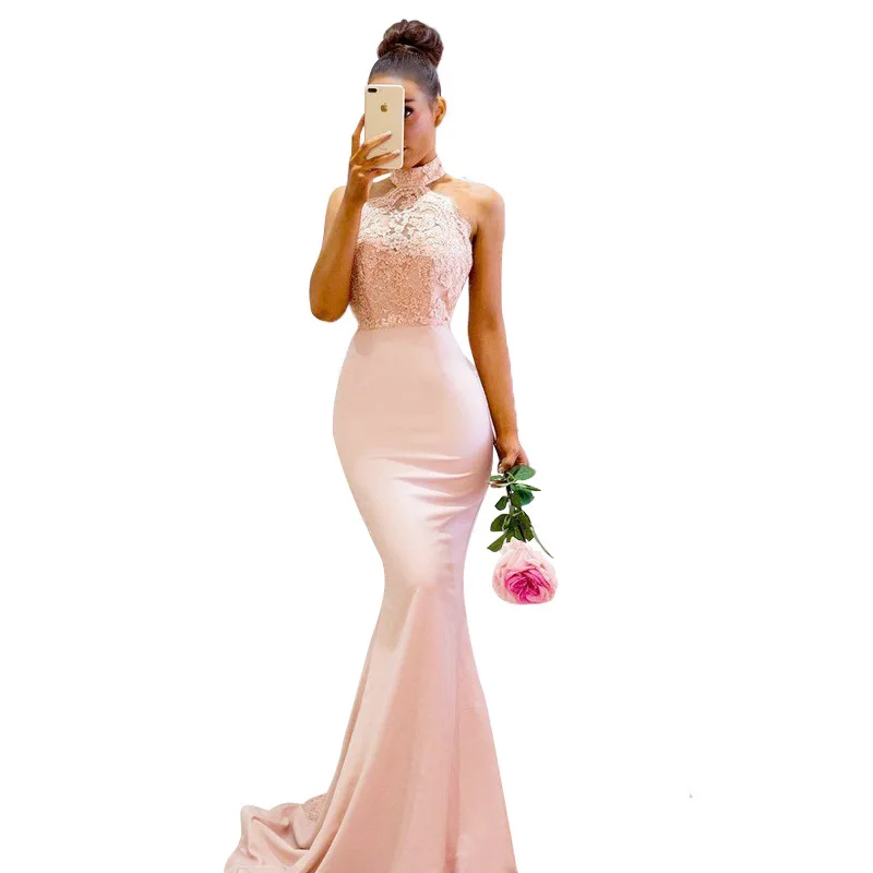 

2021 Sexy fashion Summer Sleeveless Lace V-Neck Straps Dress Women Dresses Low Chest Backless Party Dress Evening