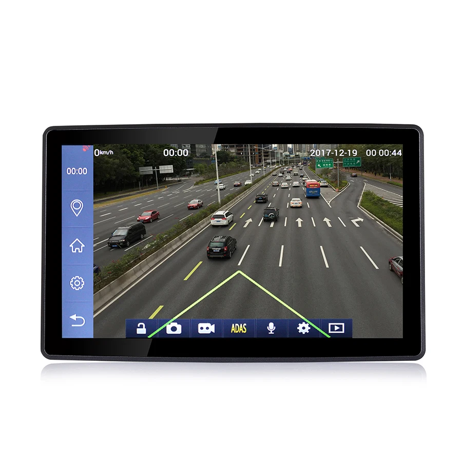 Udricare 9 дюймов Автомобильный грузовик автобус gps навигация Android WiFi Bluetooth телефон ADAS DVR HD 1080P двойной объектив камера заднего вида DVR gps