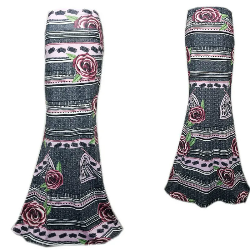 3XL размера плюс летние с завышенной талией длинные юбки-карандаш для женщин 2021