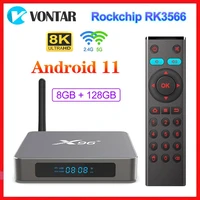 vontar smart 8k tv box android 11 0 2t2r mimo dual wifi set top box 1000m rk3566 android 11 media player max 8gb ram 128gb rom