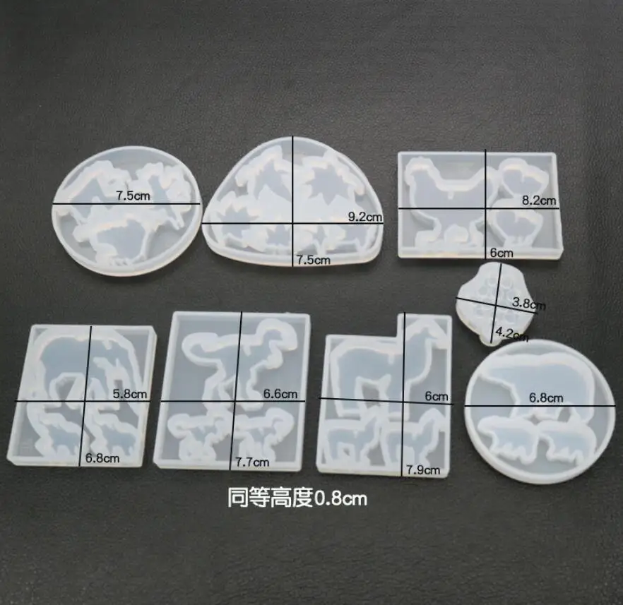 Сделай Сам Хрустальный каплевидный гель животное слон цыпленок верблюд динозавр