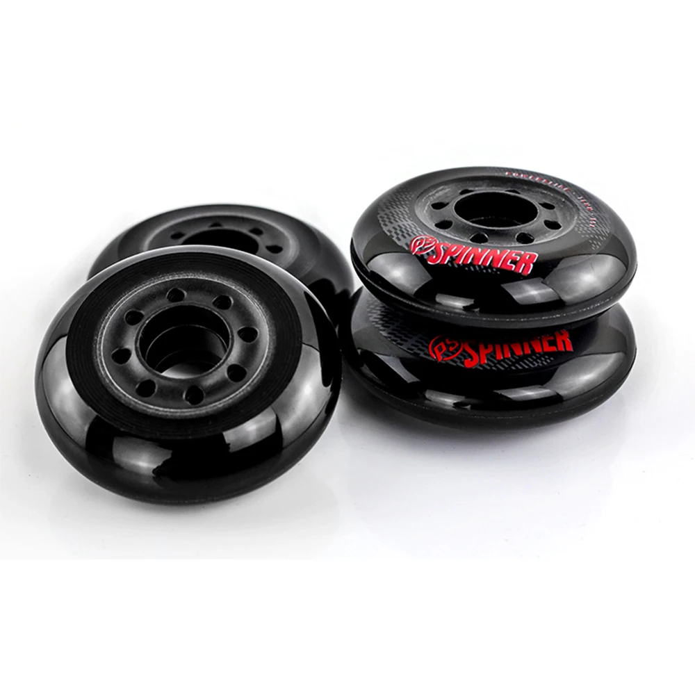 8 шт. 100% оригинальные колеса Powerslide Spinner 72 76 80 мм 85A городские встроенные для