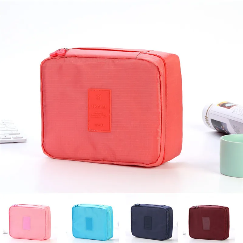 

Portable Makeup Bag Home Bathroom Cosmetic Storage Bags Outdoor Travel Girl Large Capacity Women's Toiletry Pouch Organizers Box