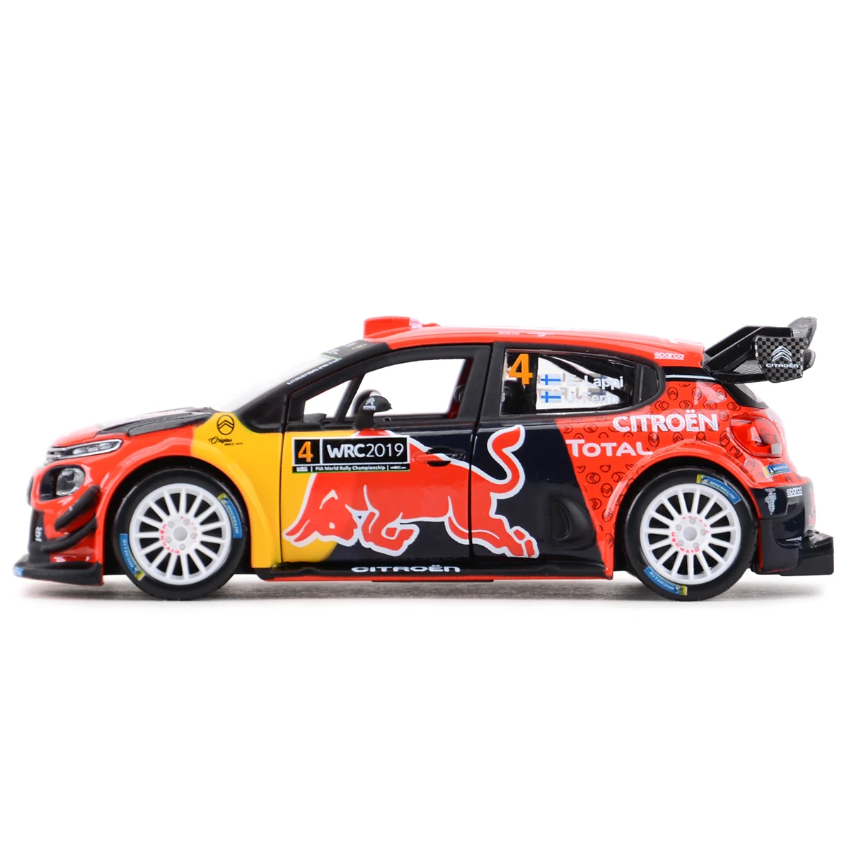 Bburago 1:32 Citroen C3 WRC 2019 Монте Карло статического Литой Транспортных средств