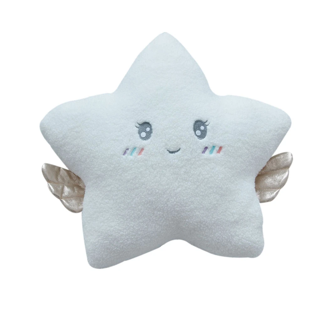 

Decorative Plush Throw Pillows Moon Stars Clouds Plush Toys Padded Sofa Cushion Nursery Toddler Teen Bedroom Decoration