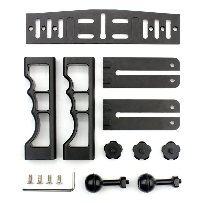 CNC Алюминиевый Сплав Ручка Стабилизатор Ручной подводный поднос для дайвинга