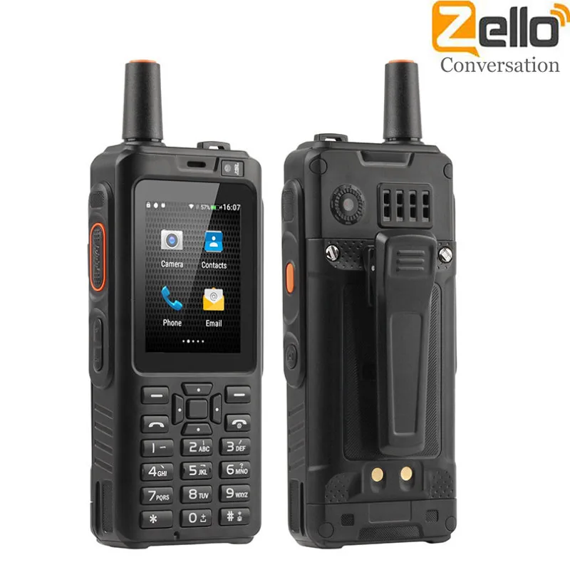 Рация F40 Zello PTT телефон сеть радио Wi Fi Радио Android 6 0 Bluetooth GPS IP56 водонепроницаемый