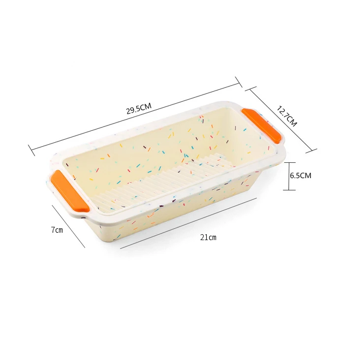

Rectangular Silicone Bread Pan Mold Toast Bread Mold Cake Tray Long Square Cake Mould Bakeware Non-stick Baking Tools Kitchen