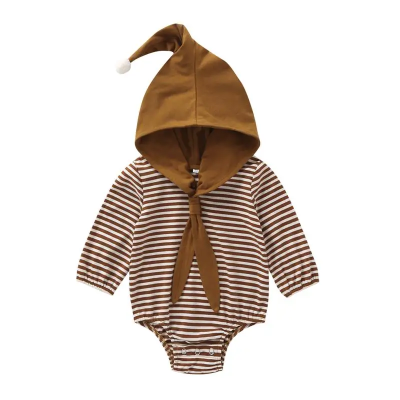 Осенне зимняя детская одежда боди для маленьких мальчиков и девочек хлопковый