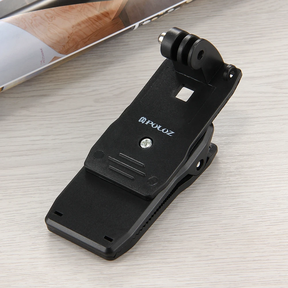 Поворотный Зажим для рюкзака фиксируемое крепление камеры GoPro Hero 7/6/5/4/3 + 3/2/1 экшн
