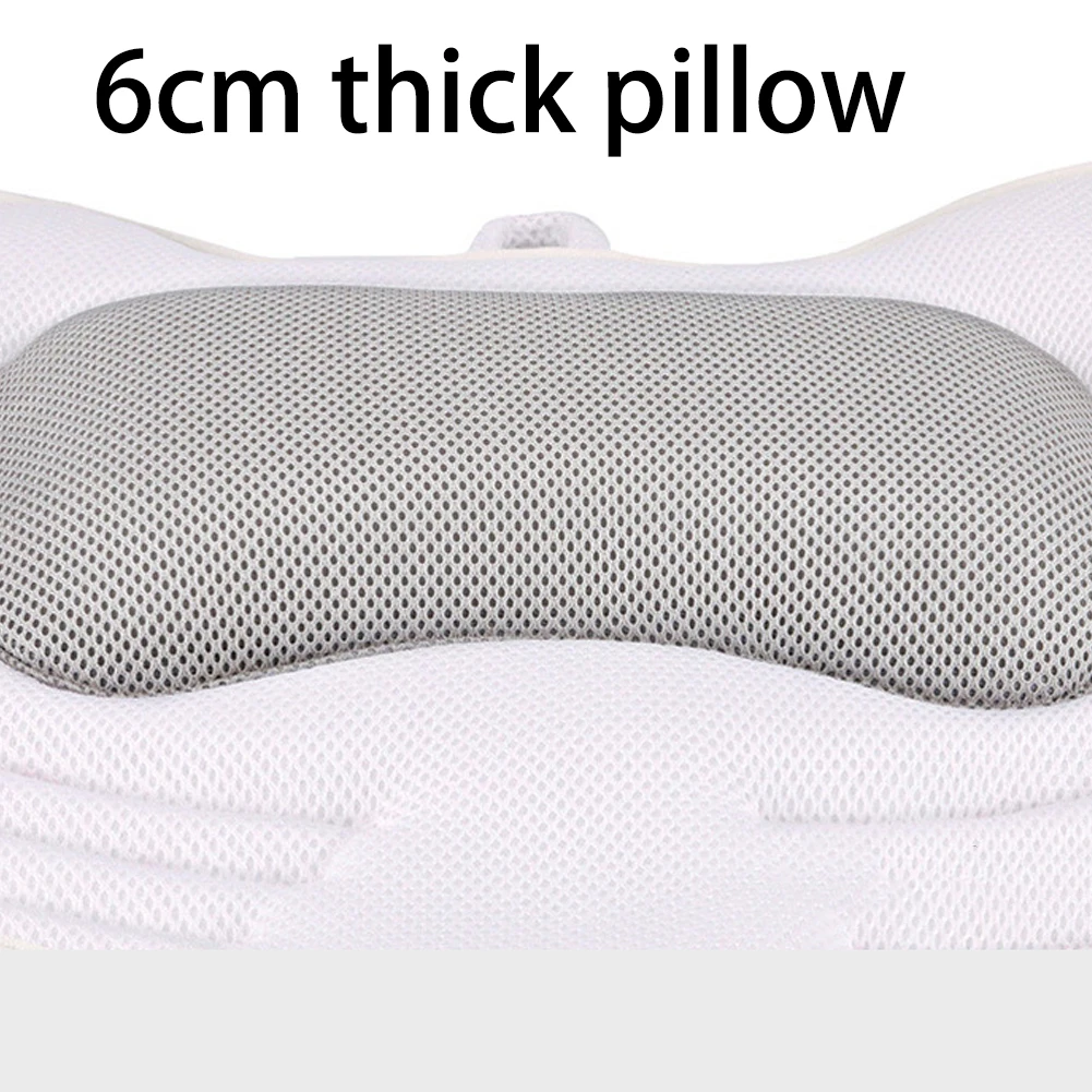 3D Fox Quilted Soft Bath Pillow Air Mesh Bathtub Non-slip SPA Headrest Cushion Spa for Home Hot Tub Bathroom Accersories | Дом и сад