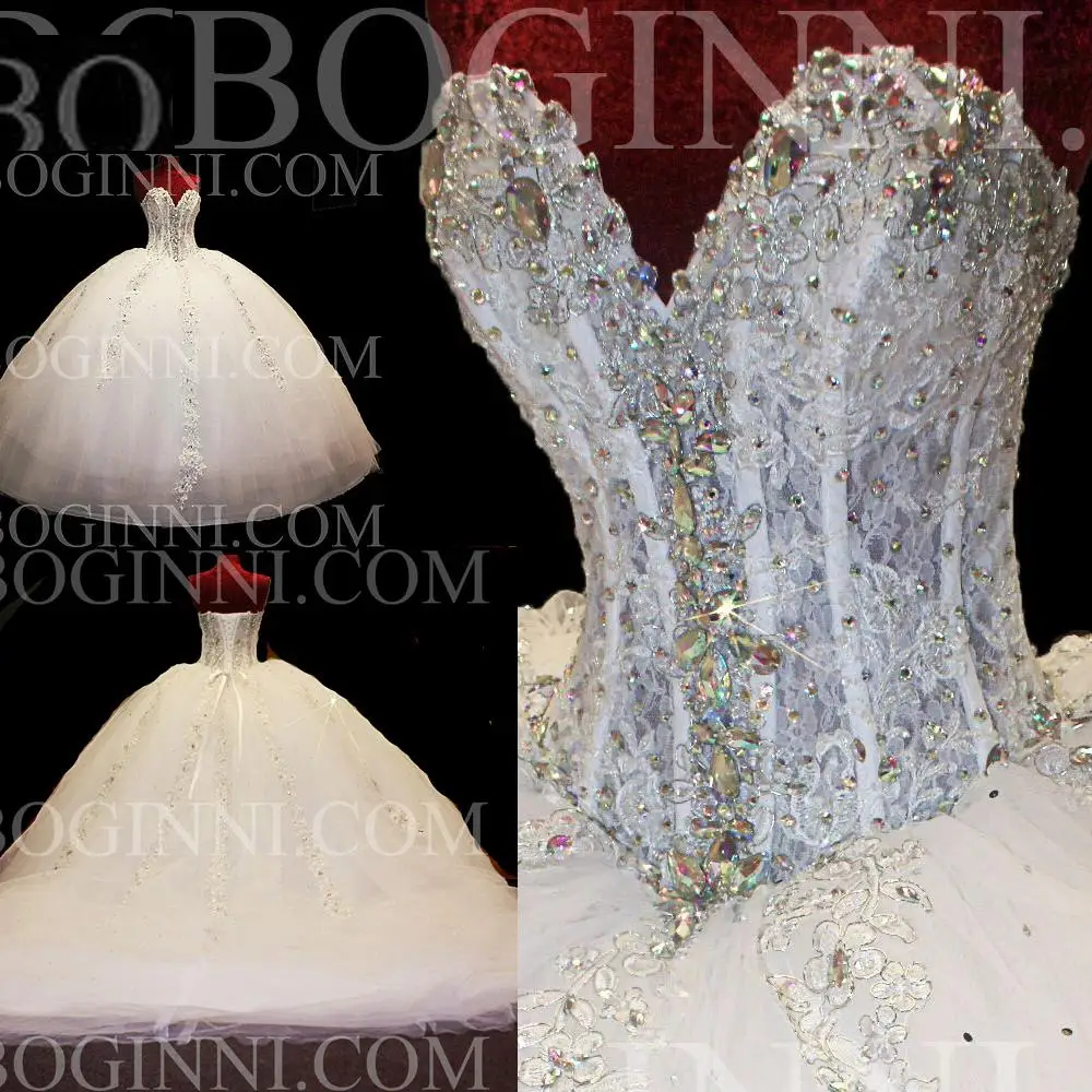 

Vestidos de Noivas Gorgeous White Lace Ball Gown Wedding Dresses Lace up Plus Size Bridal Dress 2019 Princess Wedding Gowns Boda