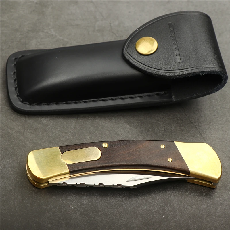 Складной нож для кемпинга на природе портативный карманный охотничий 440C