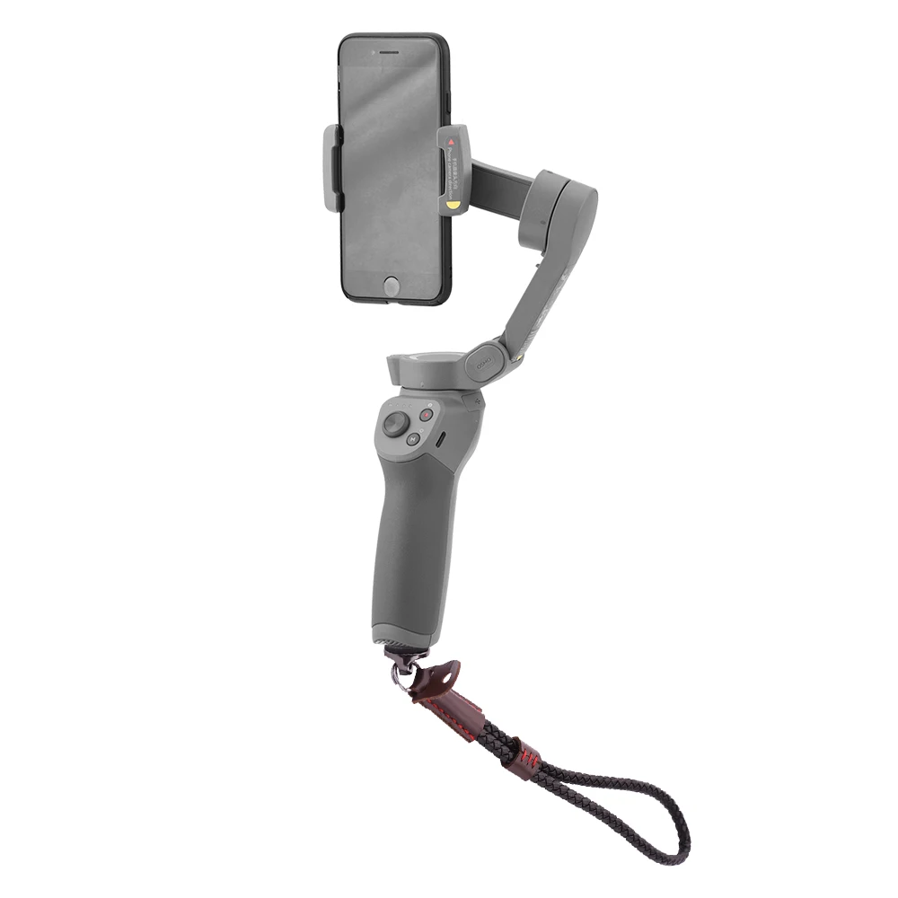Для DJI Osmo Mobile 3 аксессуары, из искусственной кожи ремешок на запястье рукоятка слинг для DJI Osmo Mobile 3 портативный монопод с шарнирным замком шнурки с source error